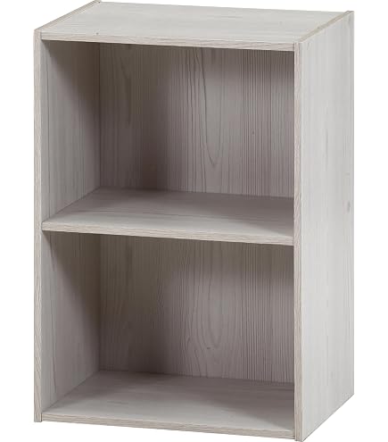 Amazon｜カラーボックス移動棚2段ナチュラル96612｜カラーボックス